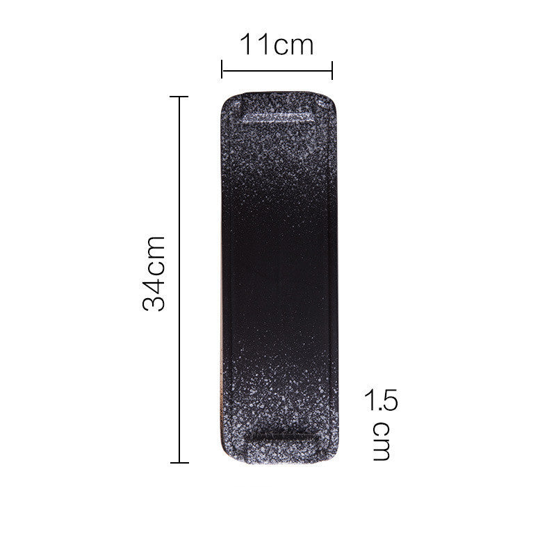 Ceramic Irregular Shaped Plate For Household Use