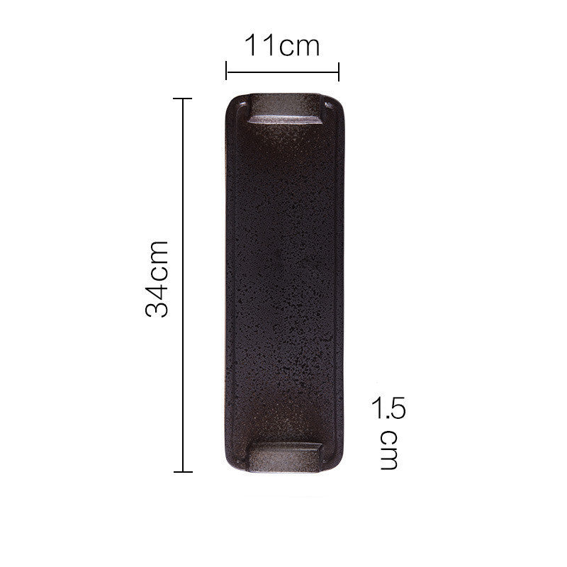 Ceramic Irregular Shaped Plate For Household Use