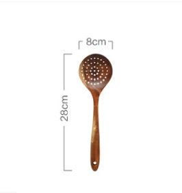 Wooden Non-Stick Pan Special Cooking Spatula Rice Spatula Thai Teak