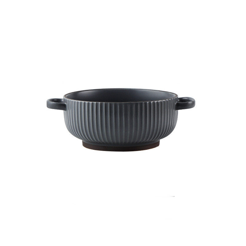 Large Soup Bowl Household Binaural Soup Bowl Noodle Bowl