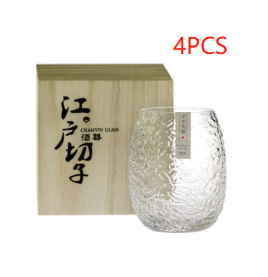 Niche Breaking Cup Edo Glass Whiskey Japanese Ins Style