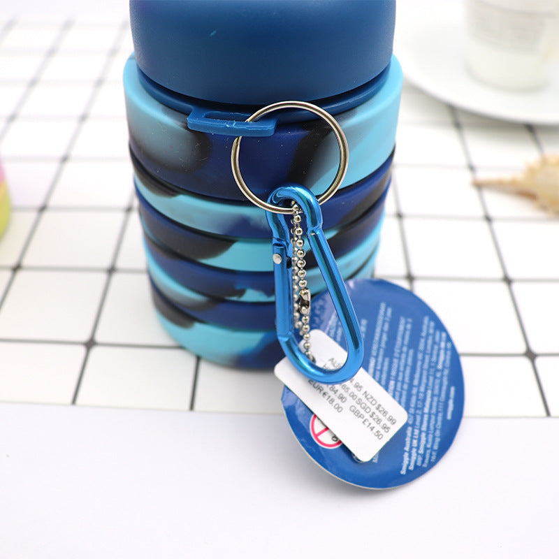 Foldable telescopic bottle