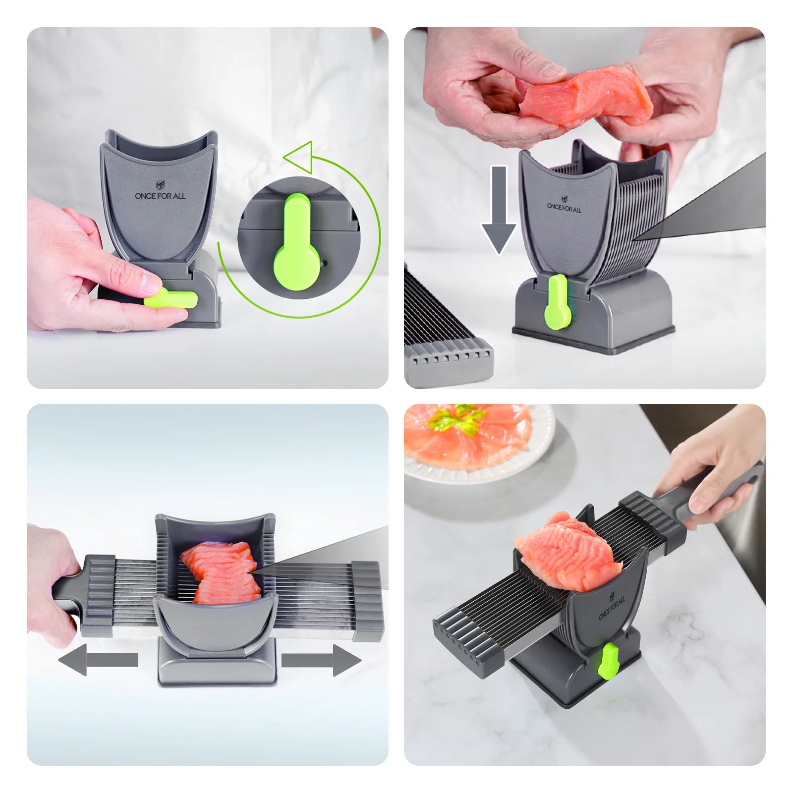 SliceMaster Pro – Manual Meat Cutter