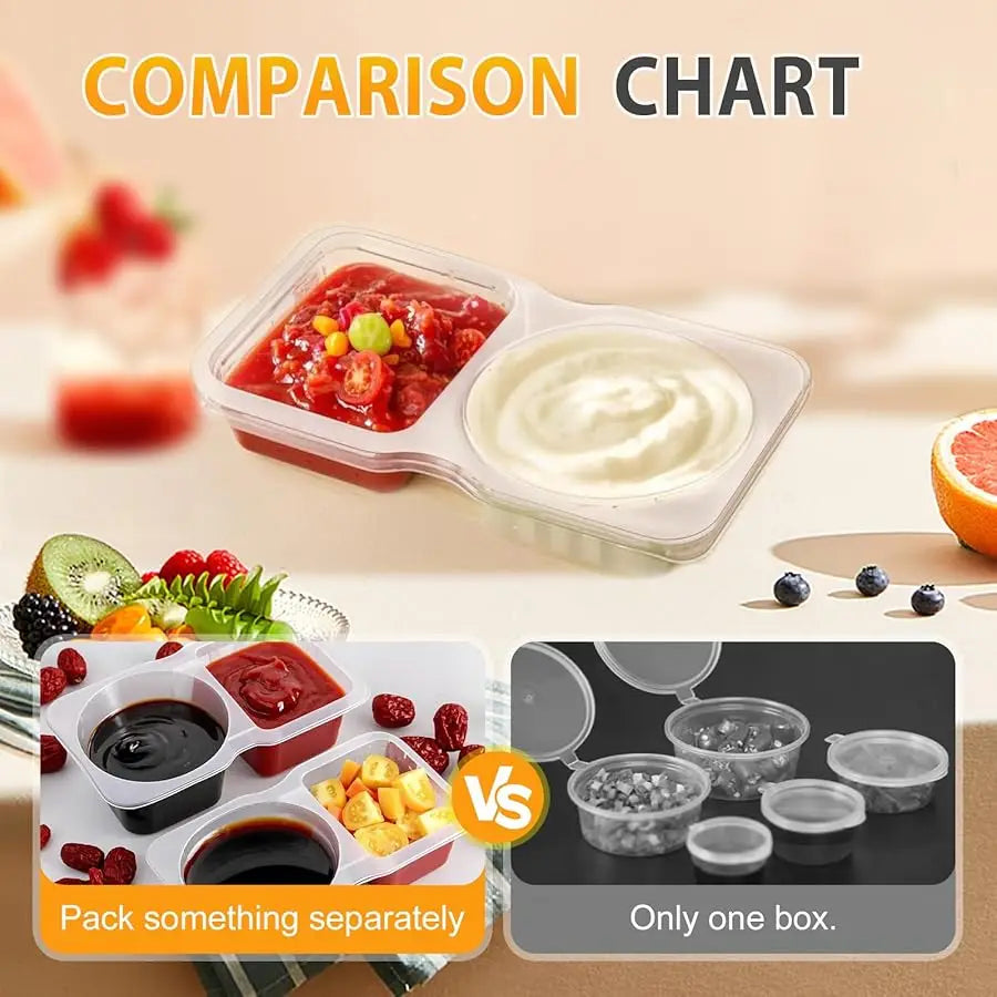 DipSplit – Double Compartment