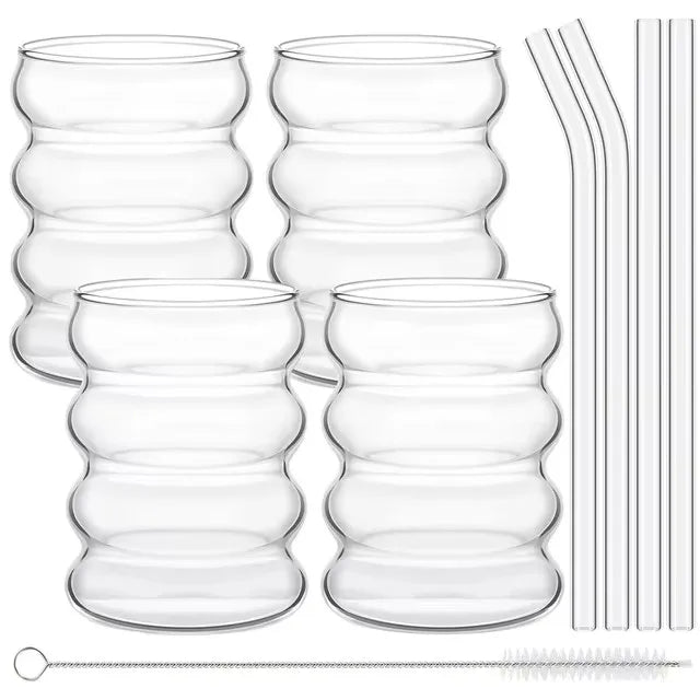 SipRib – Ribbed Glass Coffee